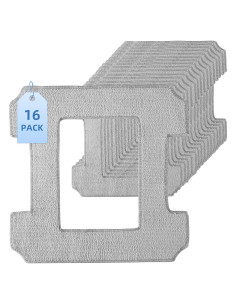 16 Almohadillas de Limpieza Microfibra ECOVACS Winbot W2 PRO