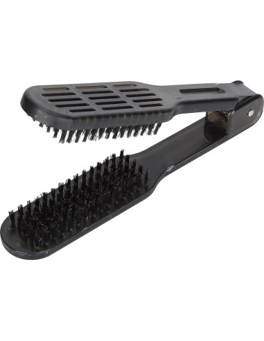 Cepillo Alisador Antiestático Doble Cara Yosoo 22.9x4.5cm