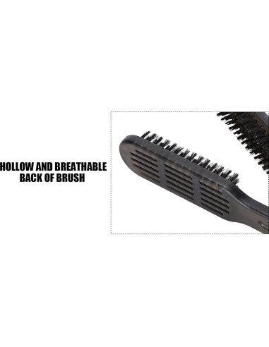 Cepillo Alisador Antiestático Doble Cara Yosoo 22.9x4.5cm