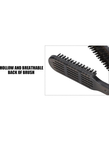 Cepillo Alisador Antiestático Doble Cara Yosoo 22.9x4.5cm