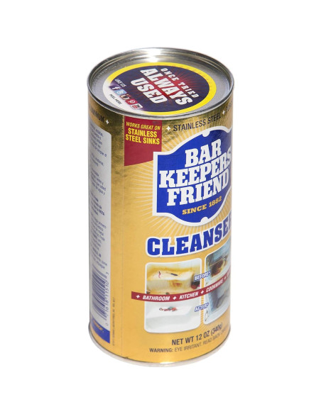Limpiador en polvo Bar Keepers Friend 340 g - Paquete de 4