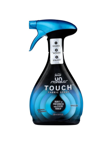 Febreze Unstopables Touch Spray Tela Eliminador Olores Brisa 478ml