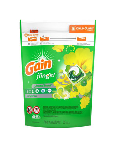 Gain Flings Detergente para Ropa Original 35 Pacs