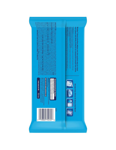 Toallitas de limpieza Windex para vidrio y superficies 28 unidades