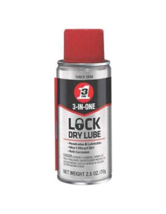 Lubricante para Cerraduras WD-40 136 g Aerosol Transparente