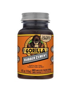 Cemento de Caucho Gorilla 105779 118ml - Paquete de 6