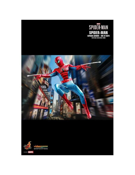 Figura de Acción Hot Toys Spider-Man Armadura MK IV 30 cm Figura de Acción Hot Toys Spider-Man Armadura MK IV 30 cm