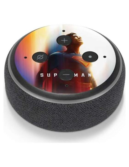 Calcomanía Skinit Superman para Amazon Echo Dot 3 - Azul