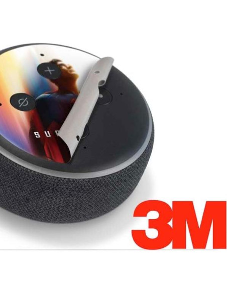 Calcomanía Skinit Superman para Amazon Echo Dot 3 - Azul