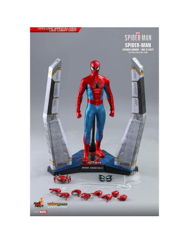 Figura de Acción Hot Toys Spider-Man Armadura MK IV 30 cm