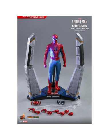 Figura de Acción Hot Toys Spider-Man Armadura MK IV 30 cm