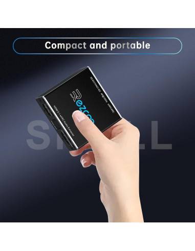 Extractor de Audio HDMI 2.1 EZCOOTECH 4K@120Hz eARC SPDIF