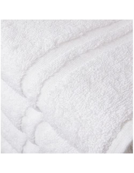 Toallas de Baño Blancas Member Mark - Juego de 8, 61x127cm