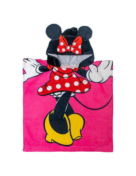 Poncho de Toalla con Capucha Minnie Mouse Jay Franco 71x71cm