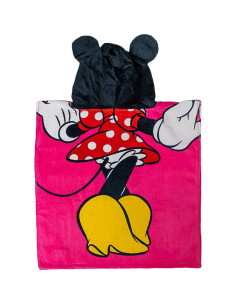 Poncho de Toalla con Capucha Minnie Mouse Jay Franco 71x71cm 2