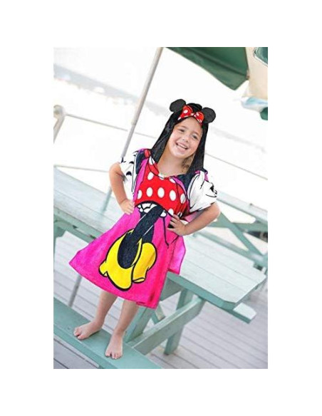 Poncho de Toalla con Capucha Minnie Mouse Jay Franco 71x71cm