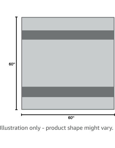Toalla de Playa Redonda SwimZip 150 cm Algodón Azul