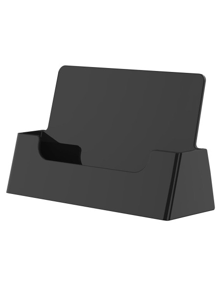 Soporte para Tarjetas de Visita Acrílico Negro - 100 Unidades