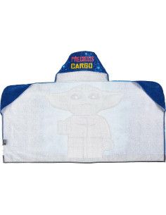 Toalla con Capucha Franco Lego Mandaloriano 61x127 cm Algodón 2