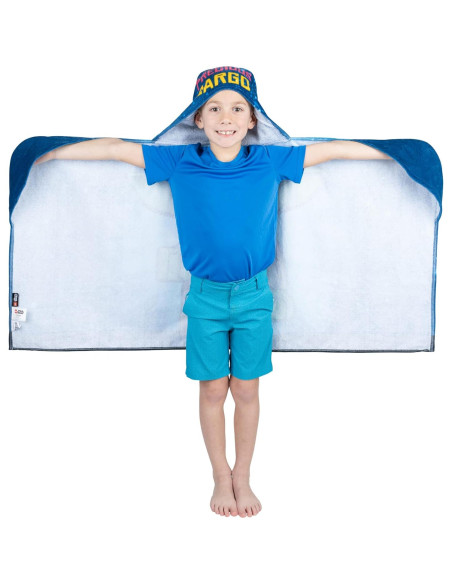 Toalla con Capucha Franco Lego Mandaloriano 61x127 cm Algodón