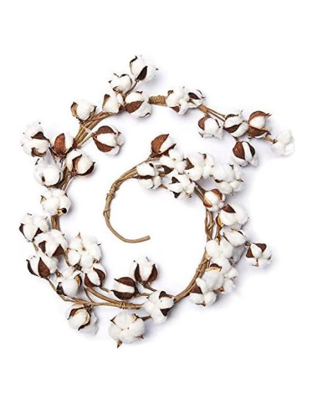 Guirnalda de Algodón Artificial Factory Direct Craft 137 cm