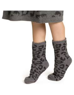 Calcetines de bota Barefoot Dreams CozyChic Youth Grafito 2