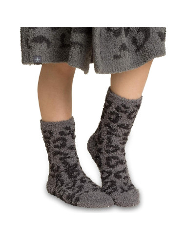 Calcetines de bota Barefoot Dreams CozyChic Youth Grafito