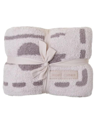 Manta CozyChic Barefoot Dreams 137x183 cm Piedra