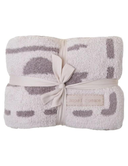 Manta CozyChic Barefoot Dreams 137x183 cm Piedra