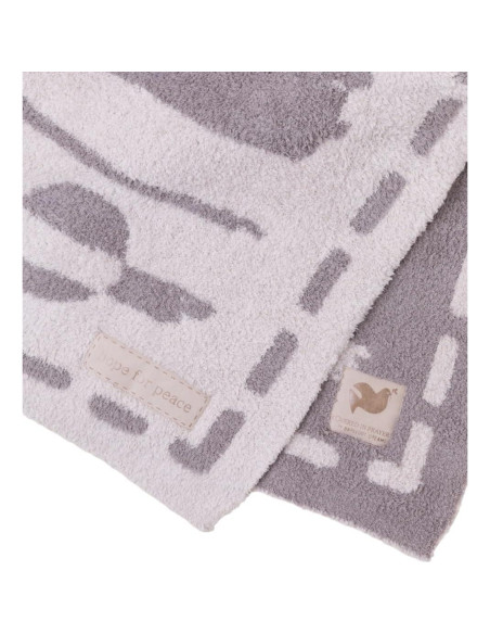 Manta CozyChic Barefoot Dreams 137x183 cm Piedra