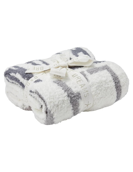 Manta de Cochecito Barefoot Dreams CozyChic Pearl Multi