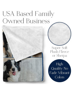 Manta Personalizada con Foto Vida Personalizada 127x152 cm 2