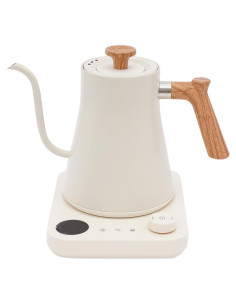 Hervidor eléctrico Treliamd blanco 1200W cuello de ganso