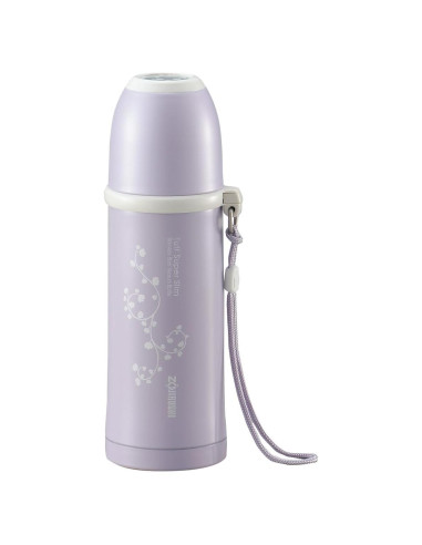 Botella Térmica Zojirushi 0.2L Acero Inoxidable Rosa Púrpura