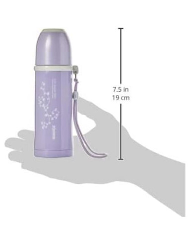 Botella Térmica Zojirushi 0.2L Acero Inoxidable Rosa Púrpura