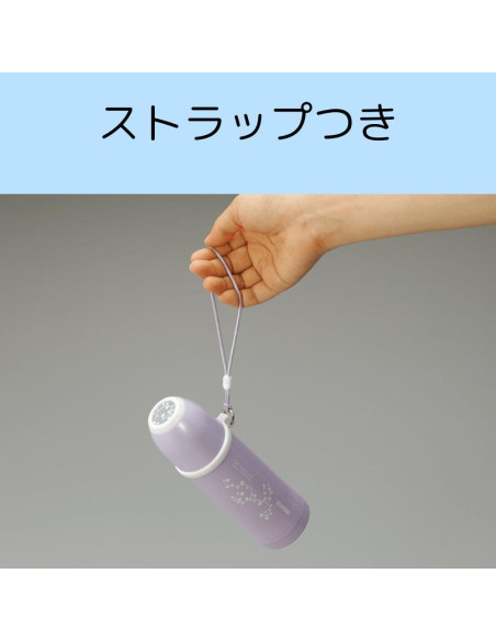 Botella Térmica Zojirushi 0.2L Acero Inoxidable Rosa Púrpura