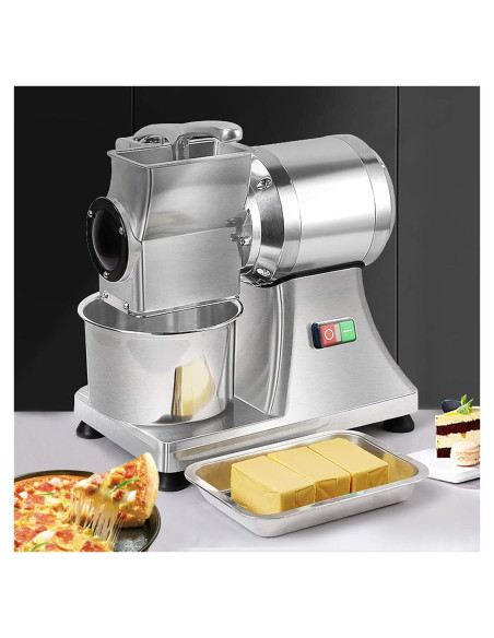 Rallador de Queso Eléctrico LIANDU-US 550W 40 kg/h Acero Inoxidable
