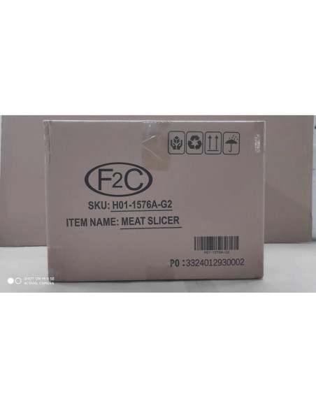 Cortadora de Carne Eléctrica F2C 7.5" 150W para Cocina