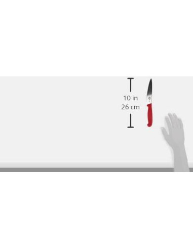 Cuchillo de Chef Victorinox Fibrox Pro 15 cm Rojo