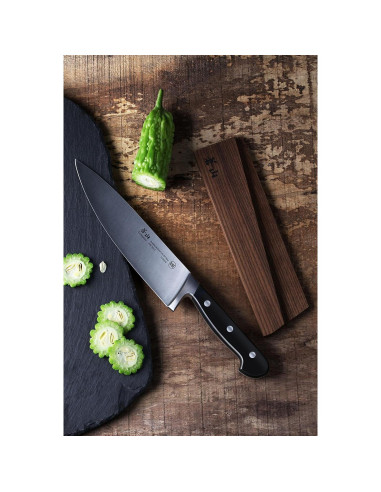 Cuchillo de Chef Cangshan TV2 20.3 cm Acero Sueco 14C28N
