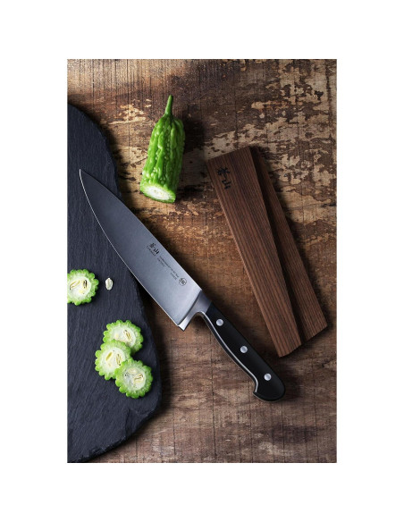 Cuchillo de Chef Cangshan TV2 20.3 cm Acero Sueco 14C28N