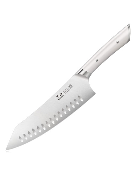 Cuchillo de Chef Forjado Cangshan HELENA 20.32 cm Blanco