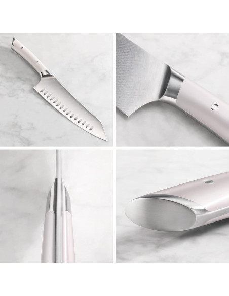 Cuchillo de Chef Forjado Cangshan HELENA 20.32 cm Blanco