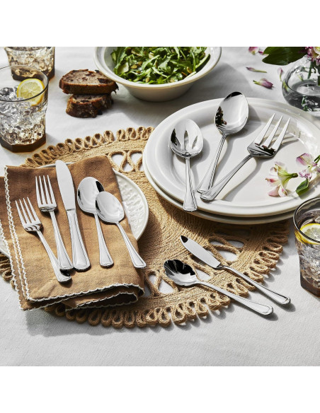 Juego de Cubiertos HENCKELS Alcea 65 Piezas Acero Inoxidable