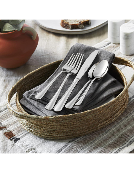 Juego de Cubiertos HENCKELS Alcea 65 Piezas Acero Inoxidable