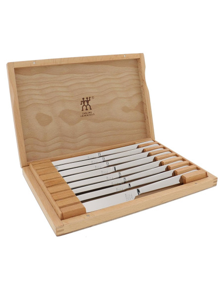Juego de cuchillos para carne ZWILLING 8 piezas acero inoxidable