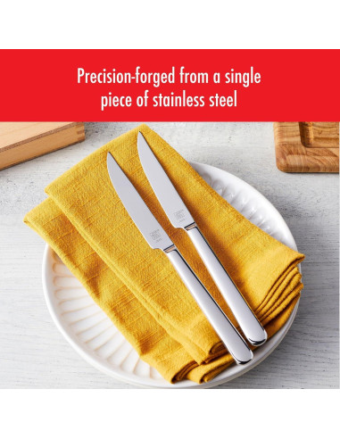 Juego de cuchillos para carne ZWILLING 8 piezas acero inoxidable