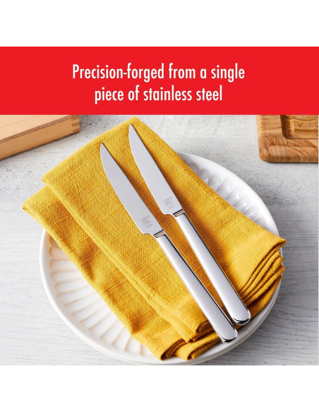 Juego de cuchillos para carne ZWILLING 8 piezas acero inoxidable