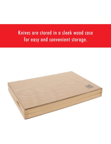 Juego de cuchillos para carne ZWILLING 8 piezas acero inoxidable