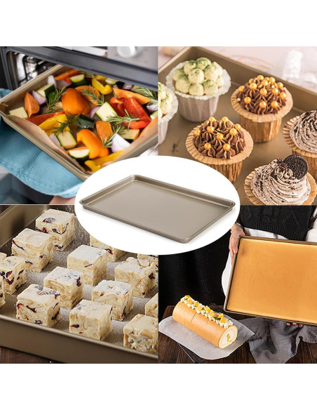 Conjunto de 2 bandejas para hornear Nicunom 30x44.5 cm